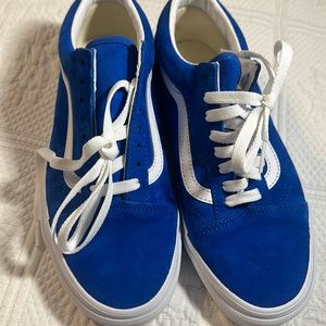 Princess blue True white Vans women’s 8 BNB